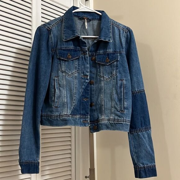 FreeāPeopleĀ RumorsāDenimāJacket - Picture 3 of 13